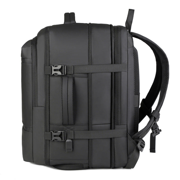 Multifunctional backpack with ergonomic design and multiple secure compartments Kalsten