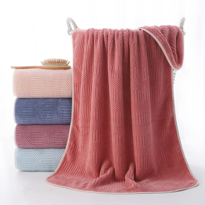 Terry Bath Wrap Blanket with Durable Handles Kalsten
