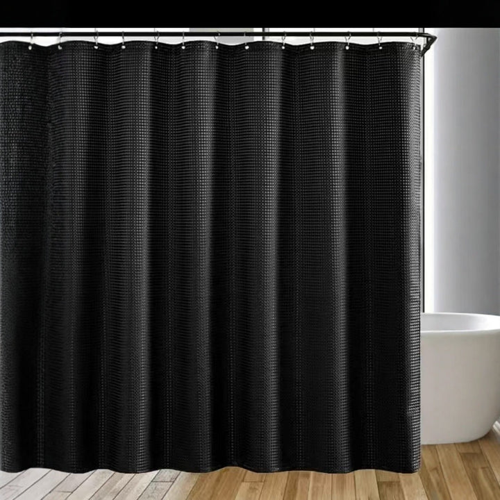 Textured Waterproof Shower Curtain Kalsten