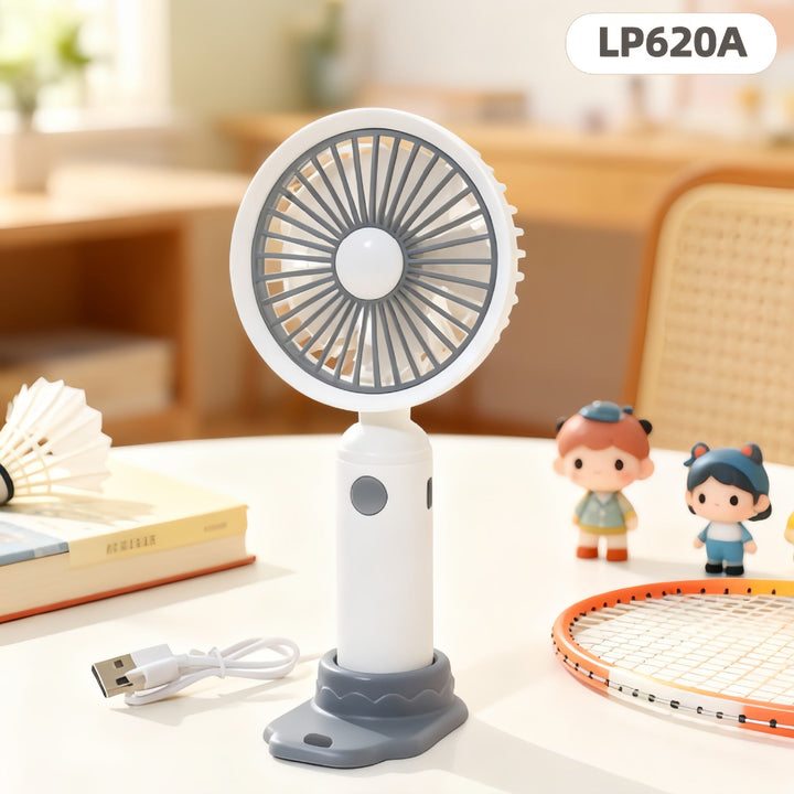 Women's portable handheld fan with powerful battery and innovative spray function Kalsten