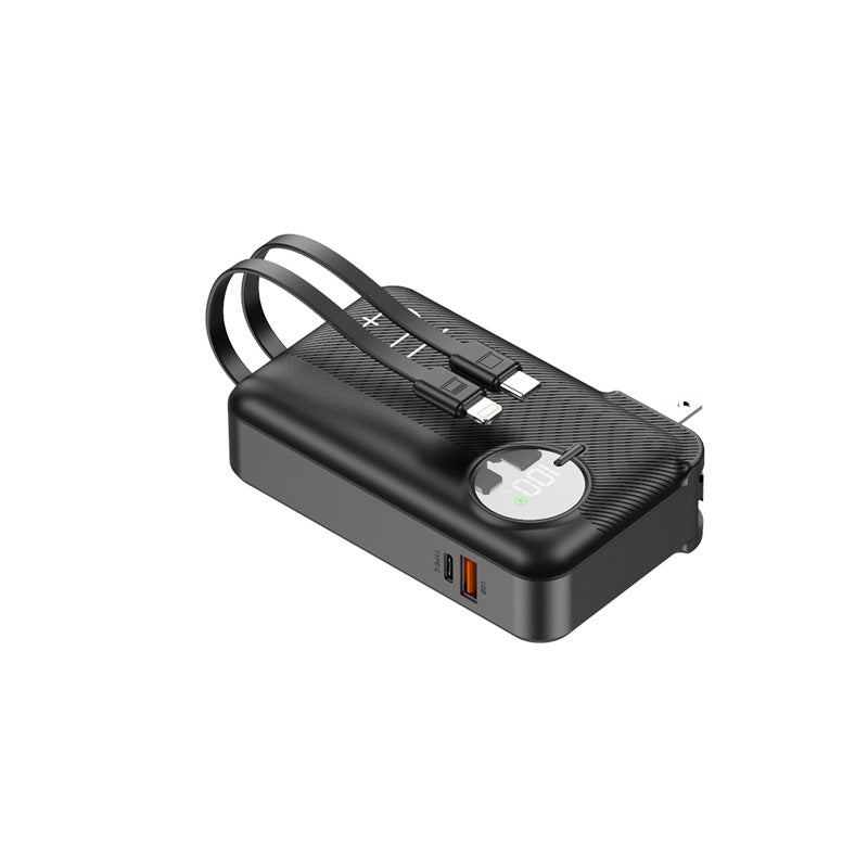 Portable power bank with automatic charging detection and high-quality USB-C connector Kalsten