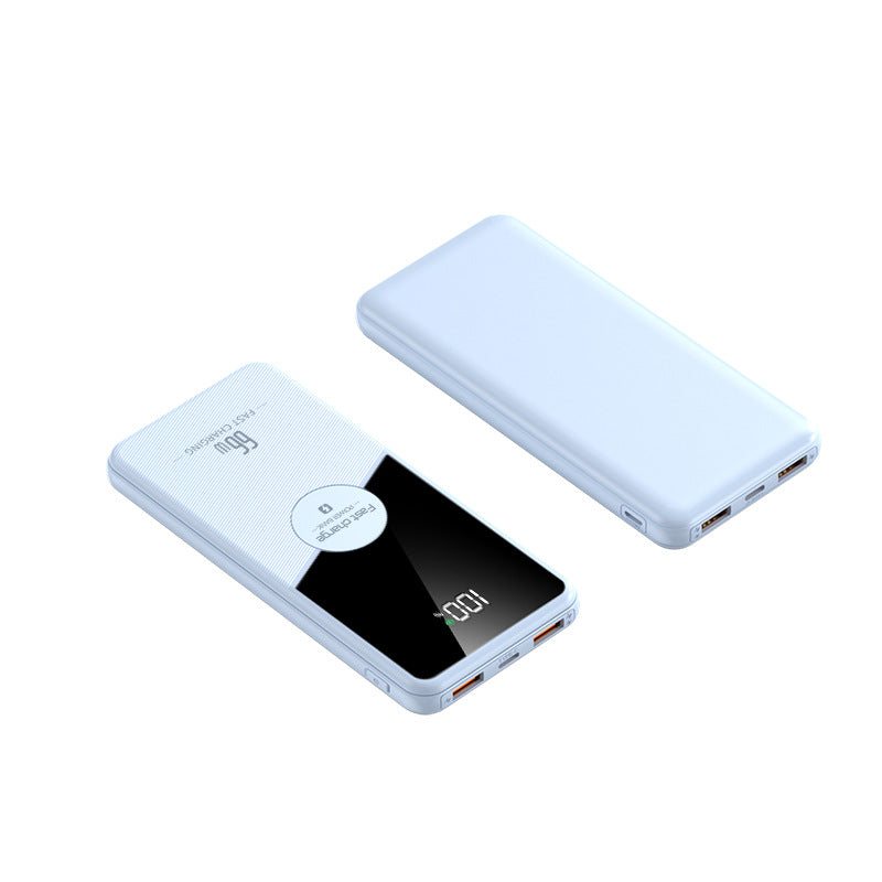 Powerbank with Integrated Digital Charging Display and Fast Charging Function Kalsten