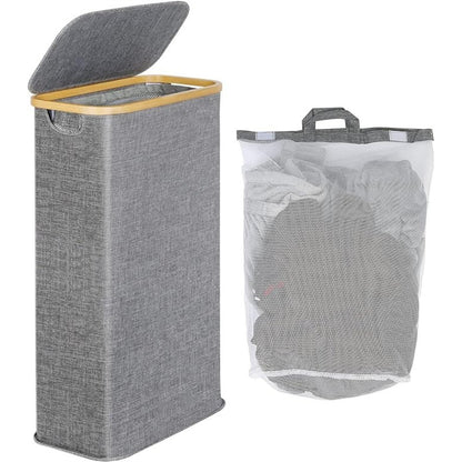 High-quality laundry basket with removable and washable inner bag Acalora