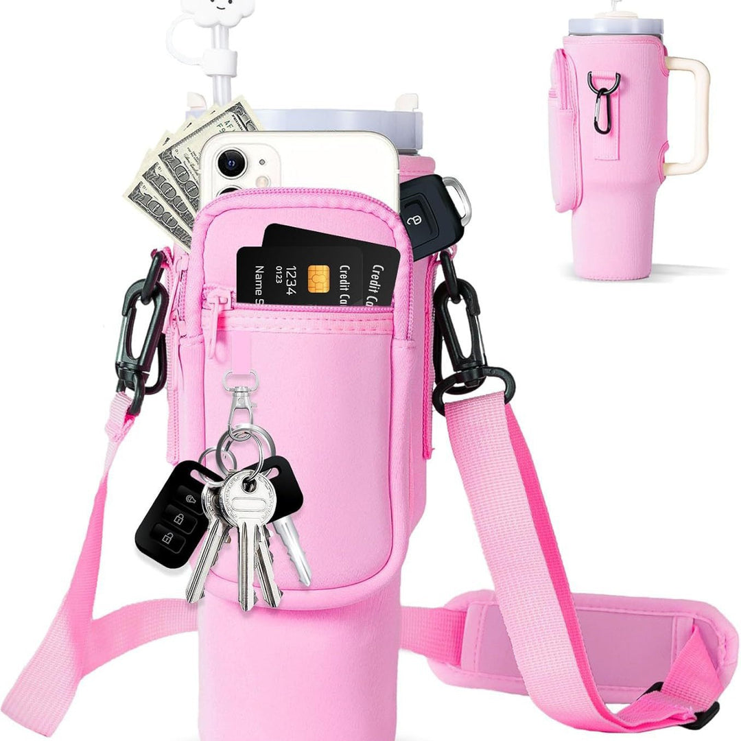 Ladies Multifunctional Phone Bag with Drink Holder Kalsten