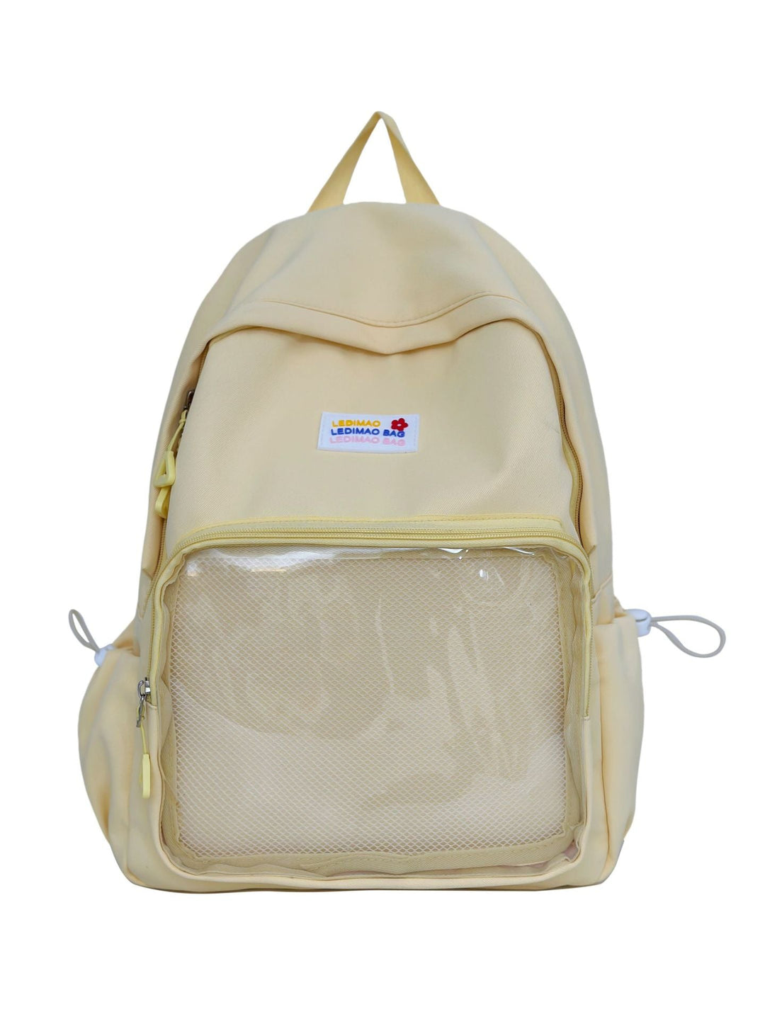 Multi-Functional Transparent Panel School Backpack
