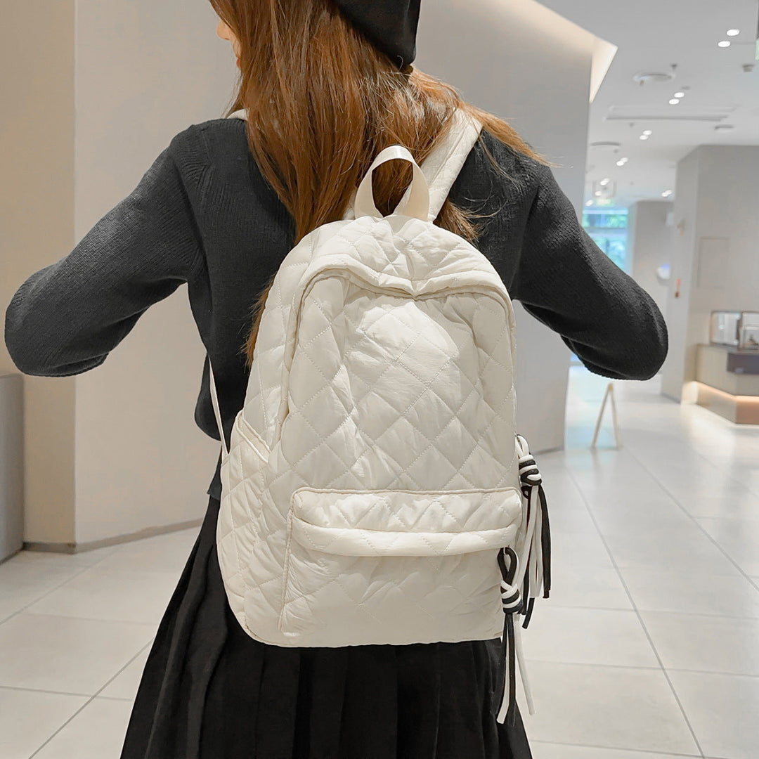 Quilted Travel Backpack Kalsten