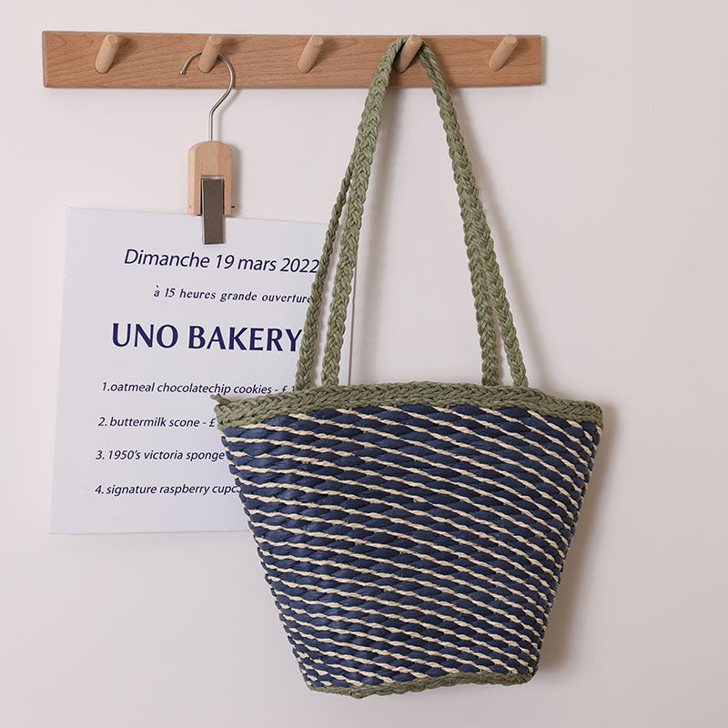Braided Beach Bag with Wide, Sturdy Handles Kalsten