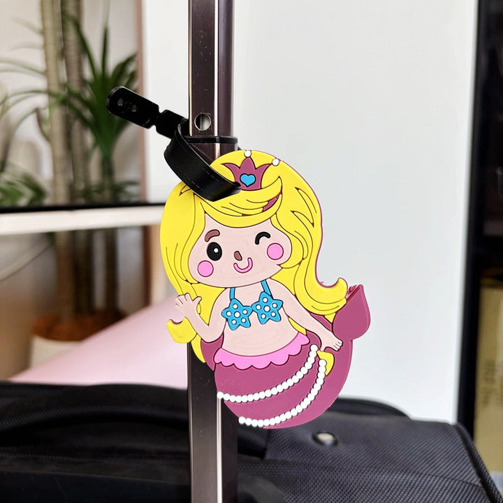 Mermaid-Themed Luggage Tag Kalsten