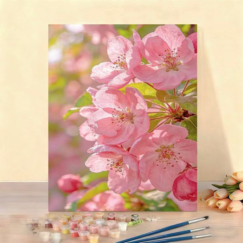 DIY Floral Painting Canvas Kit Kalsten
