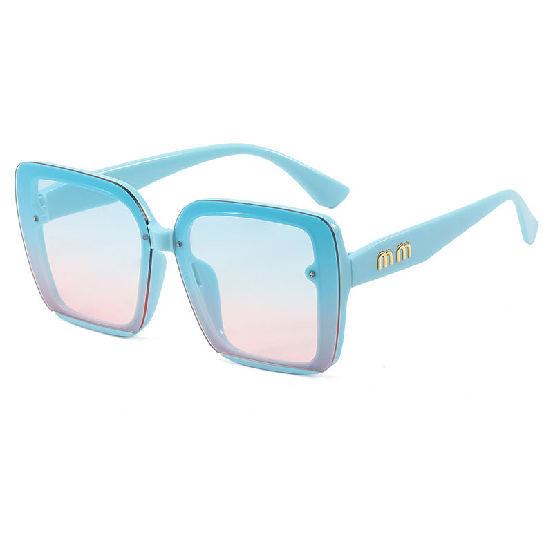 Women's fashionable square sunglasses with gradient lenses Kalsten