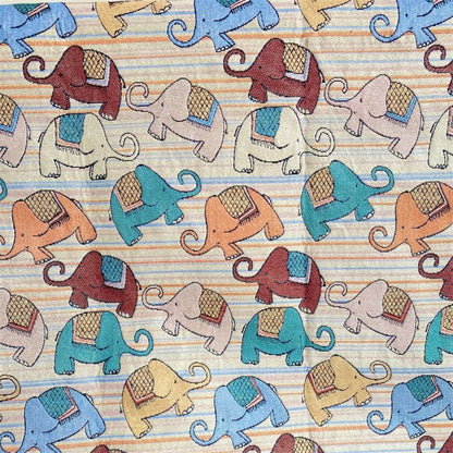 Decorative Elephant Pattern Tablecloth