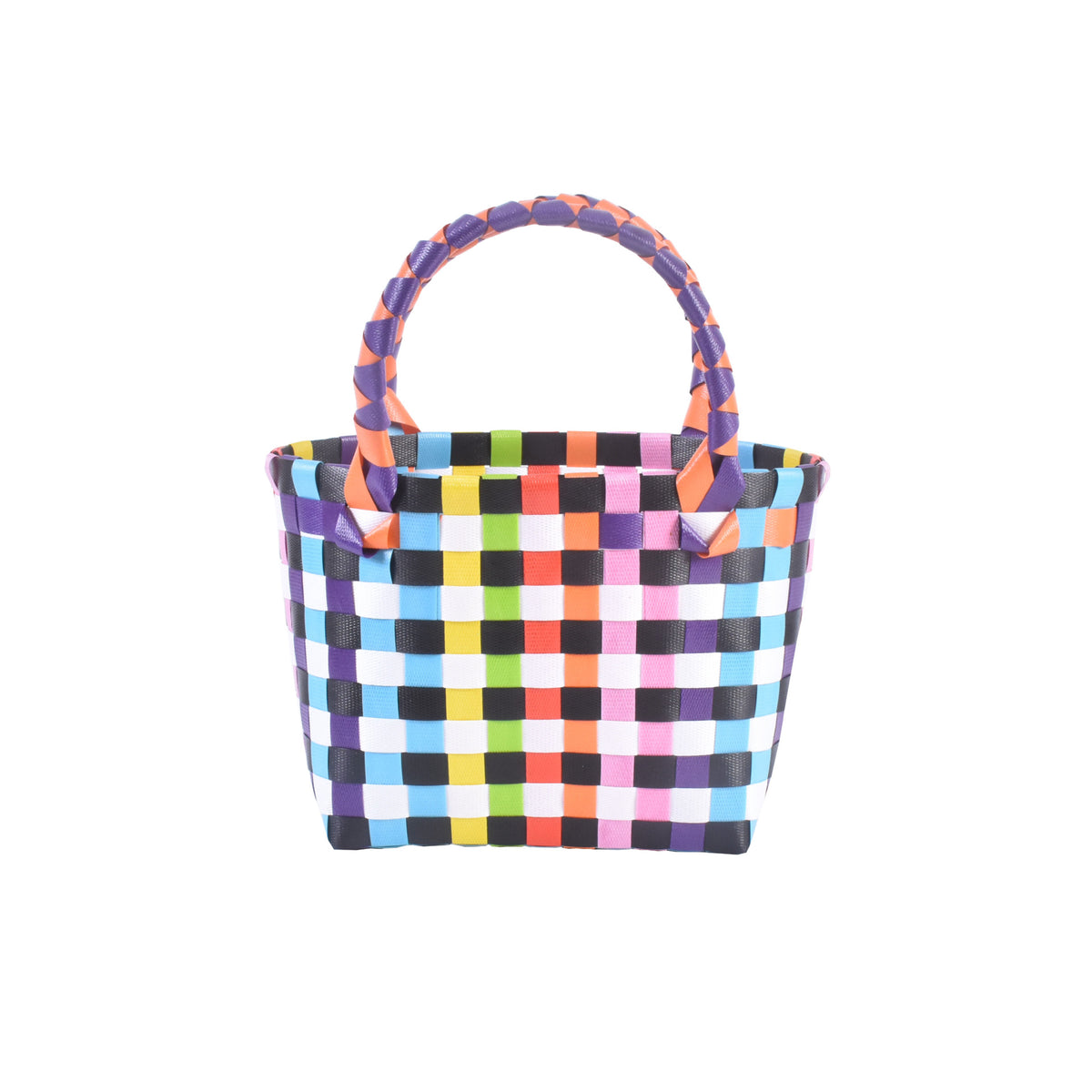 Playful and Practical Basket Bag Acalora