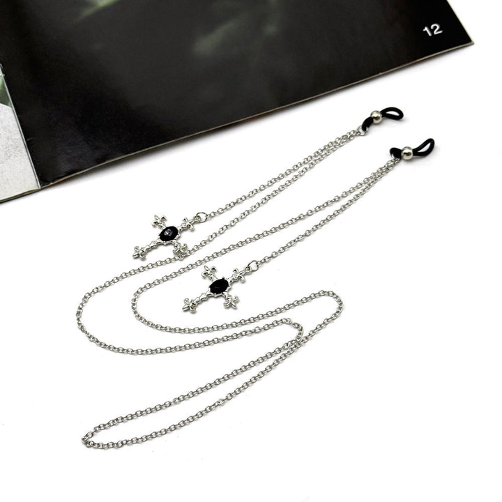 Ornate Skull Pendant Eyewear Chain Kalsten