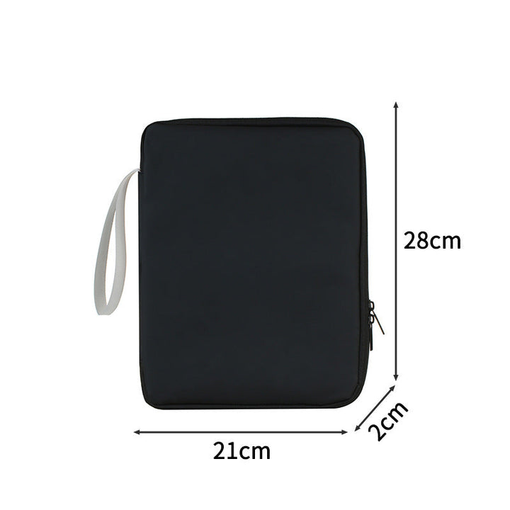 Slim Zip-Up Document Holder Kalsten
