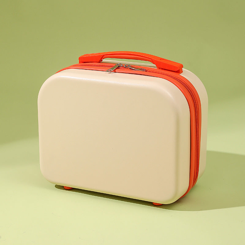 compact hard-shell cosmetic and travel vanity case with dual top handles Kalsten