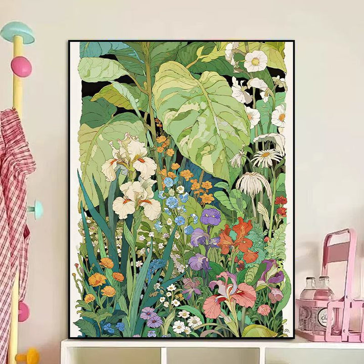 Floral-Themed Canvas Artwork Kalsten