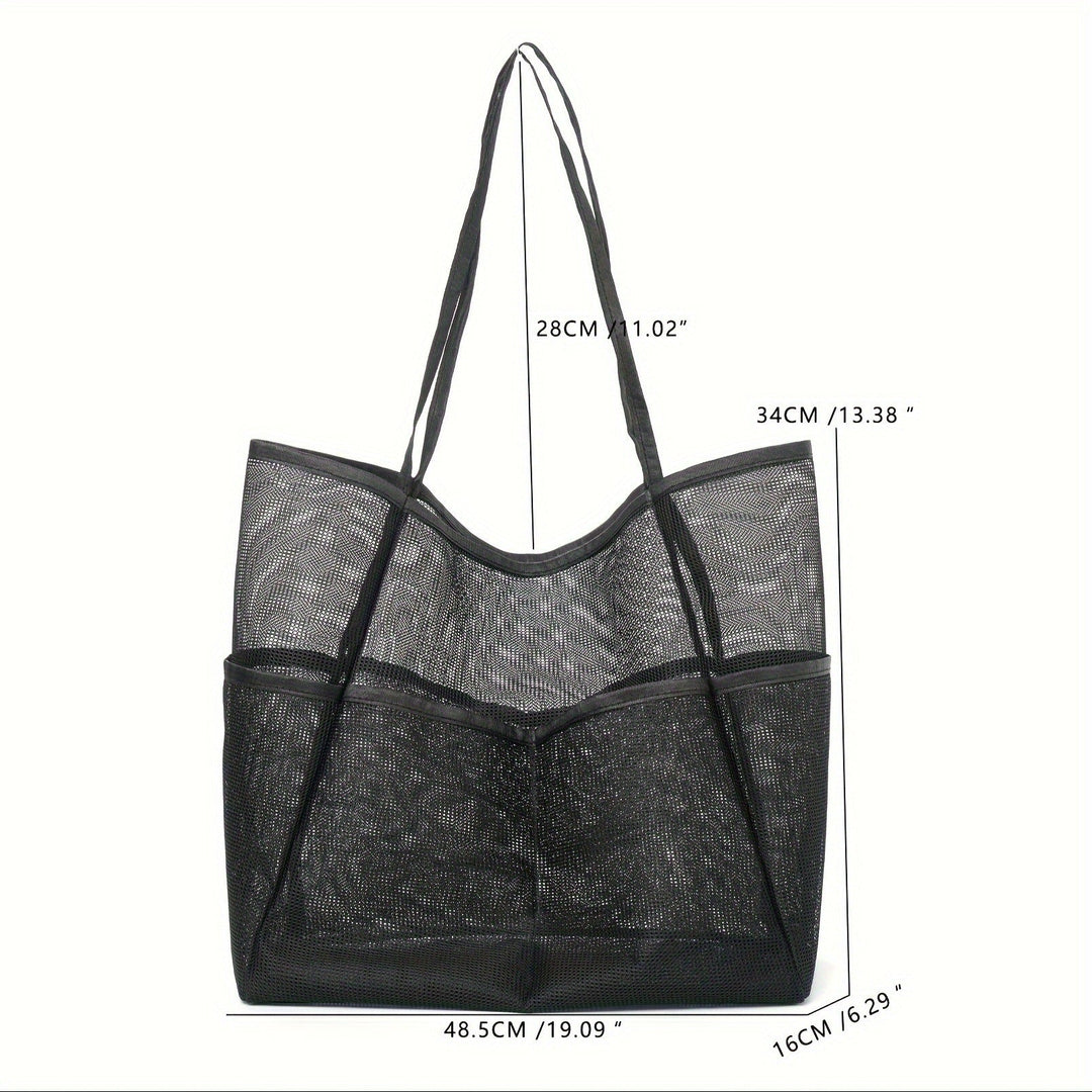 Stylish mesh beach bag Kalsten