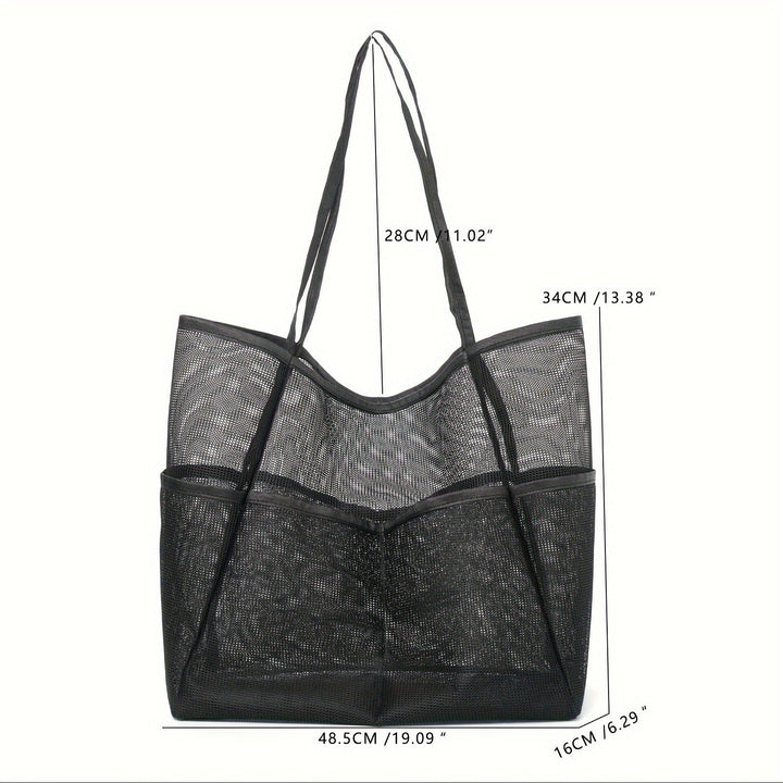 Stylish mesh beach bag Kalsten