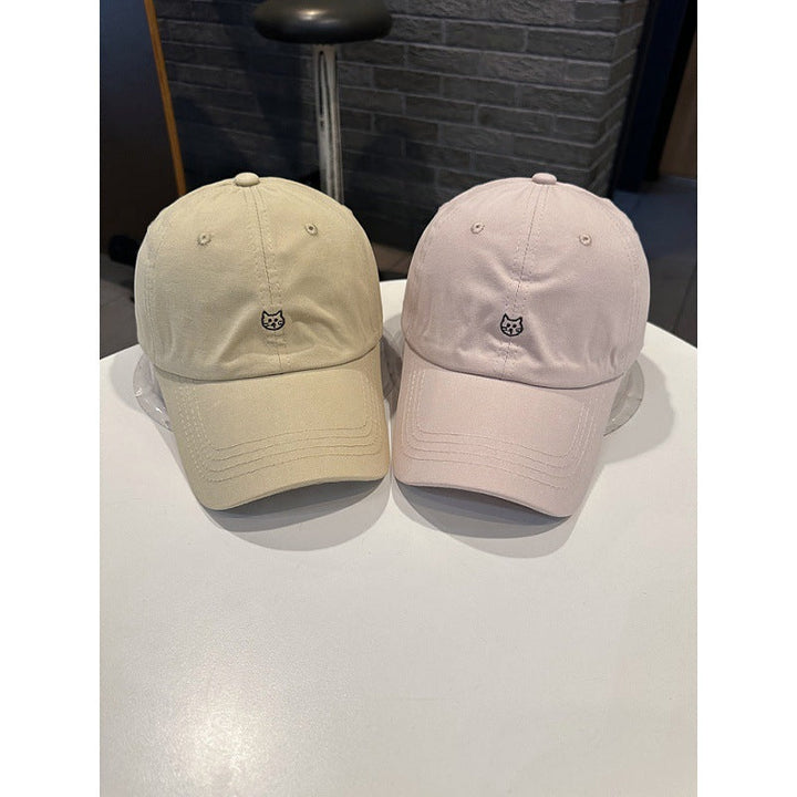 Women's Casual Cat Embroidered Baseball Cap Kalsten