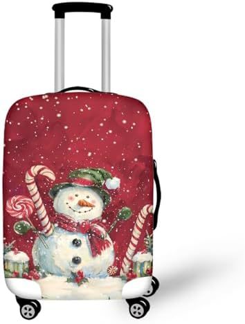Unisex nano elastic suitcase cover with horse and sunflower motif, stretchable stretch protection for hard shell trolley with zipper Kalsten