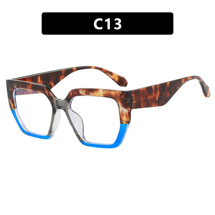 Women's geometric glasses in stylish tortoiseshell pattern Kalsten