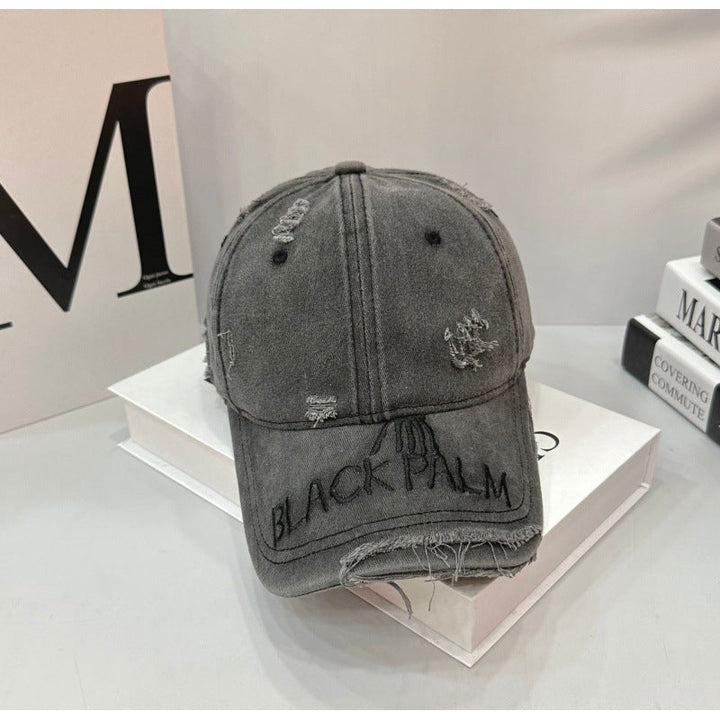 Women's Distressed Cotton Baseball Cap Kalsten 1784083899