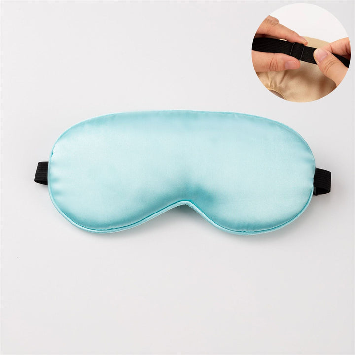 Unisex nan ergonomic sleep mask with adjustable elastic band and soft satin surface Kalsten