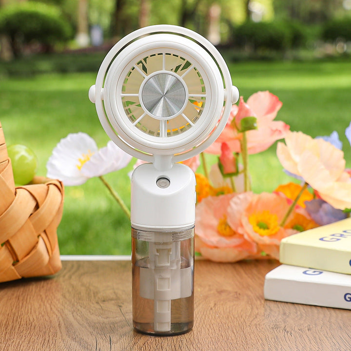 Ladies Portable Mini Fan with Spray Function Kalsten