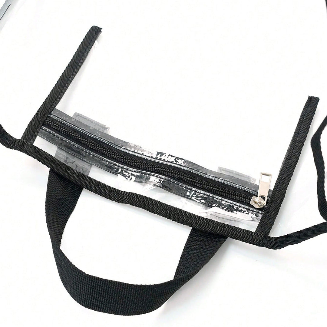 Transparent Beach Bag with Multiple Inner Compartments Kalsten