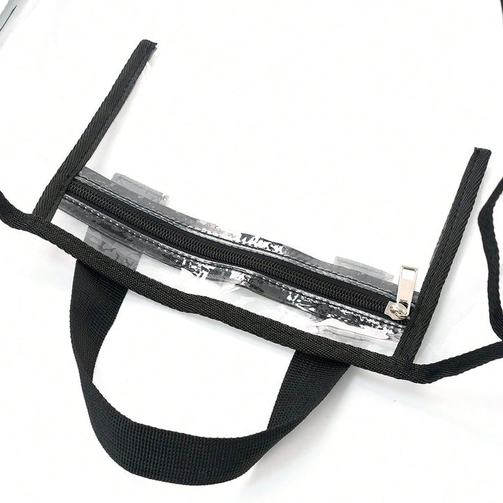 Transparent Beach Bag with Multiple Inner Compartments Kalsten