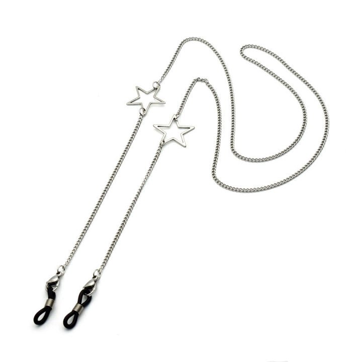 Stylish Geometric Chain Eyewear Holder Kalsten