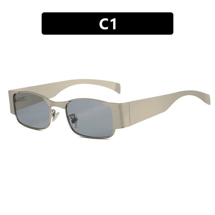 Women's fashionable rectangular sunglasses with elegant lenses Kalsten