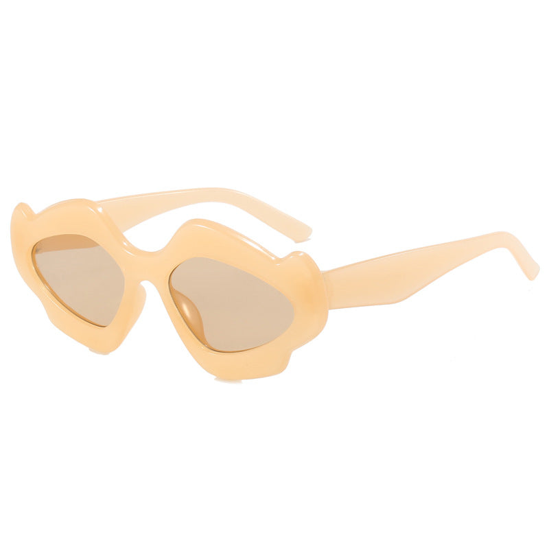 Women's Creative Oversized Sunglasses in Contemporary Design Kalsten