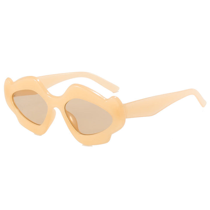 Women's Creative Oversized Sunglasses in Contemporary Design Kalsten