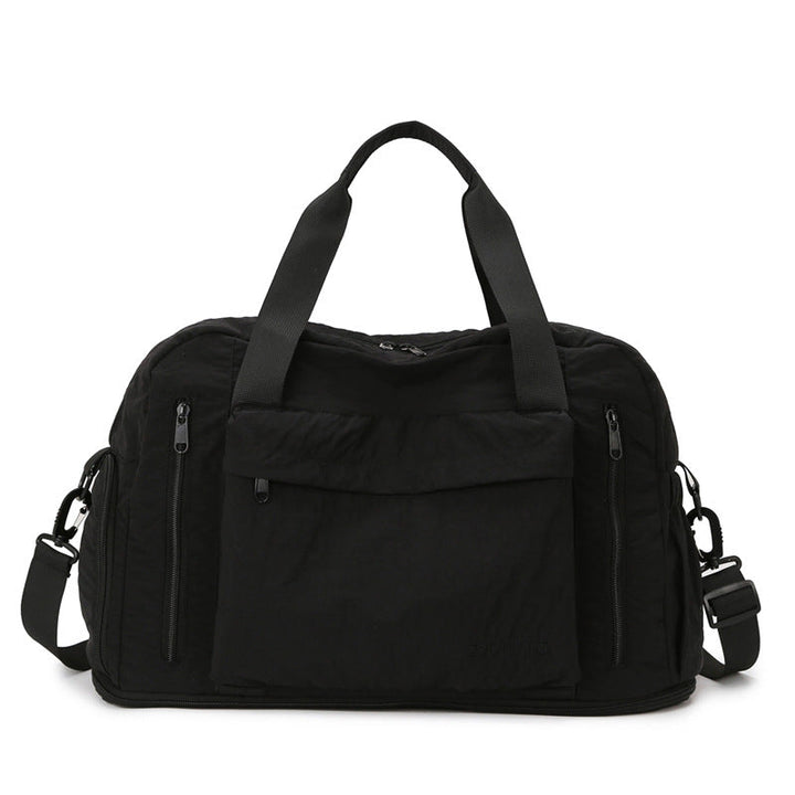 Sporty Shoulder Bag With Integrated Organization System Kalsten
