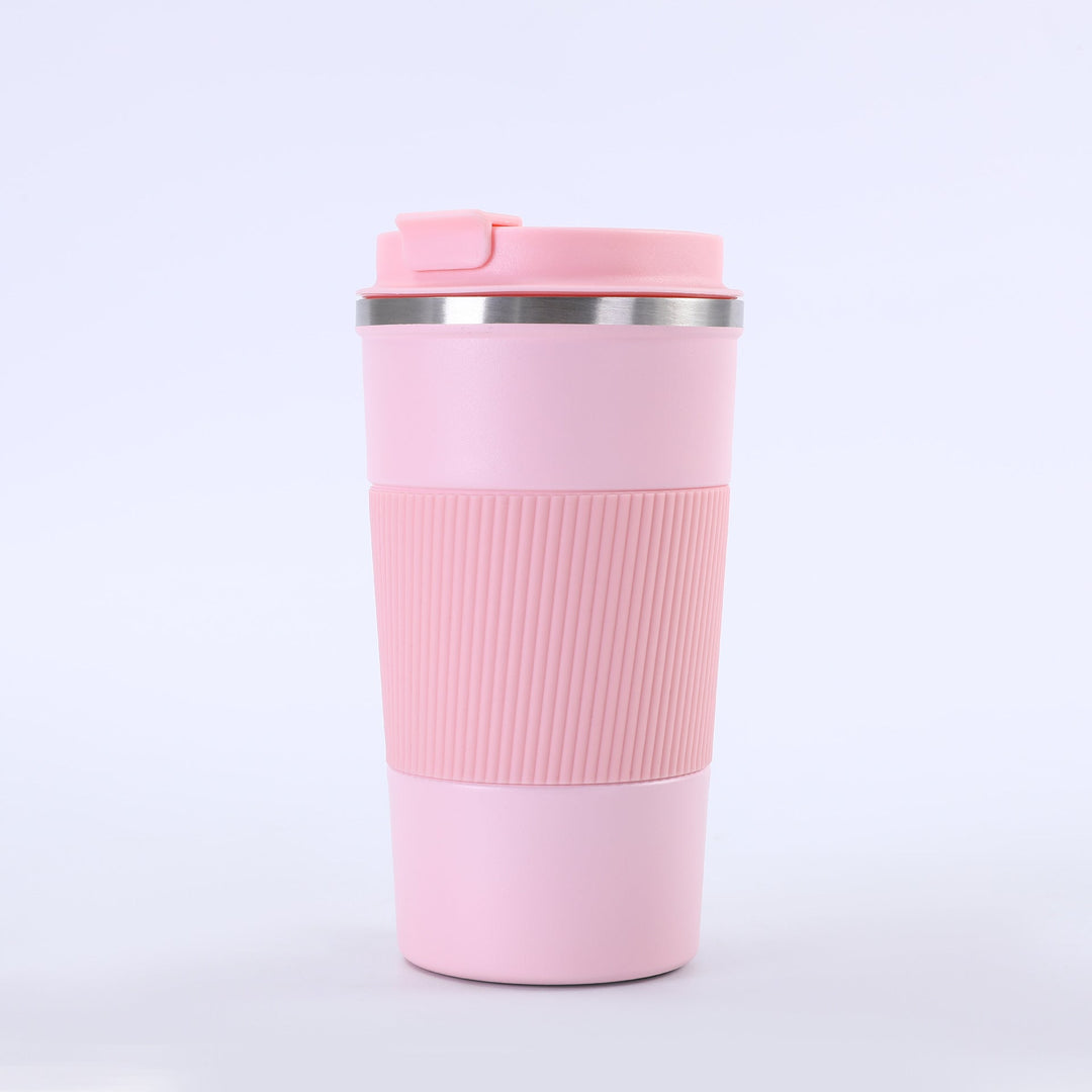 Ladies insulating cup with non-slip silicone sleeve Kalsten