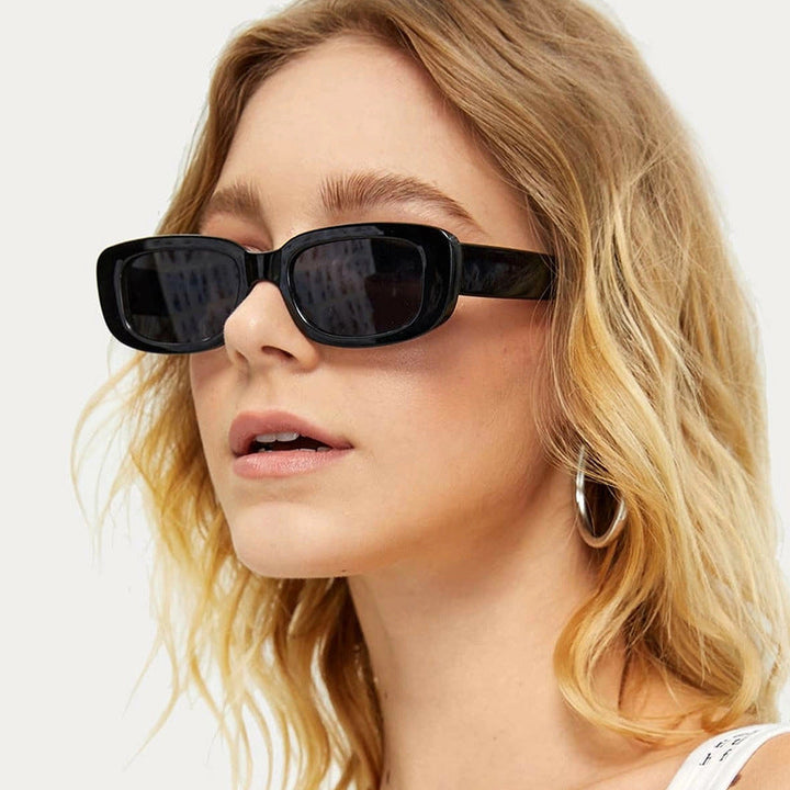Women's fashionable rectangular sunglasses with adjustable nose pads Kalsten