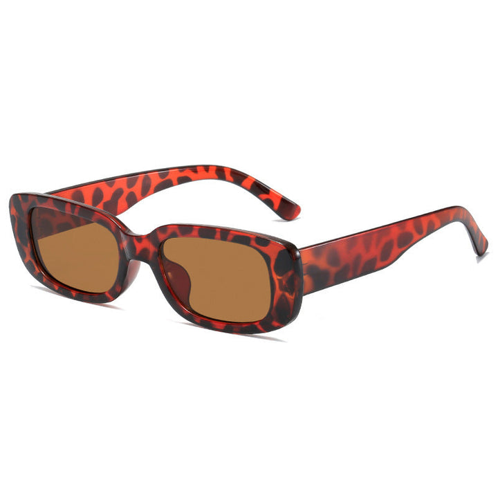 Women's fashionable rectangular sunglasses with adjustable nose pads Kalsten