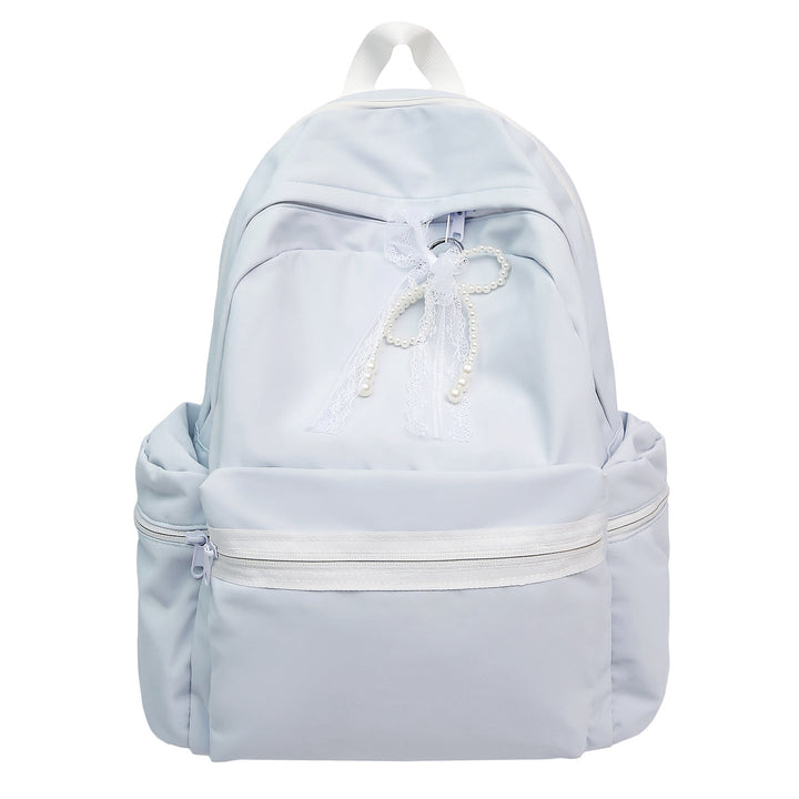 Decorative Lace-Trim Backpack