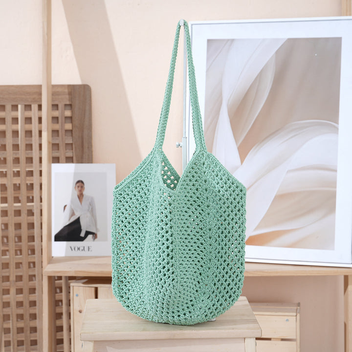 Handcrafted mesh tote bag Kalsten