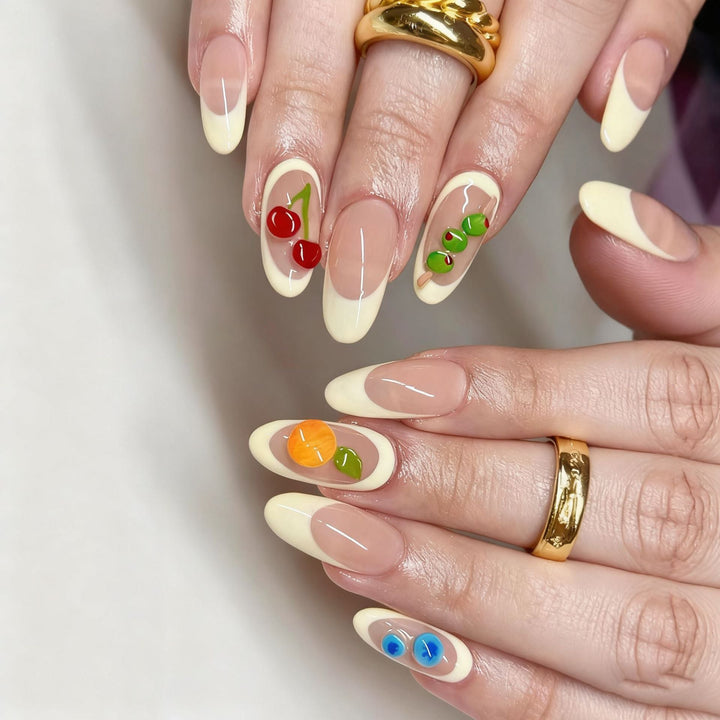 Artificial nails with exclusive spring design Kalsten