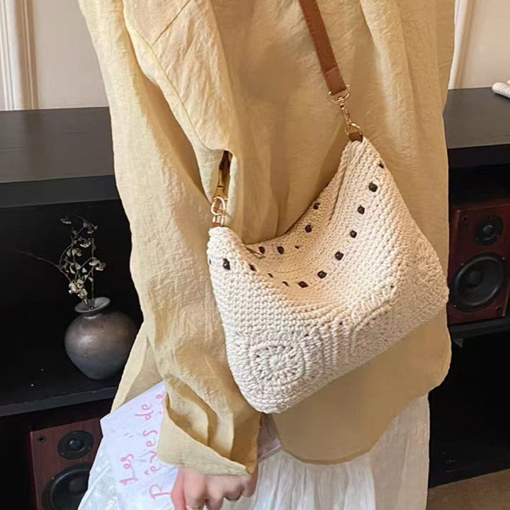 Handbag with Fine Crochet Patterns Kalsten