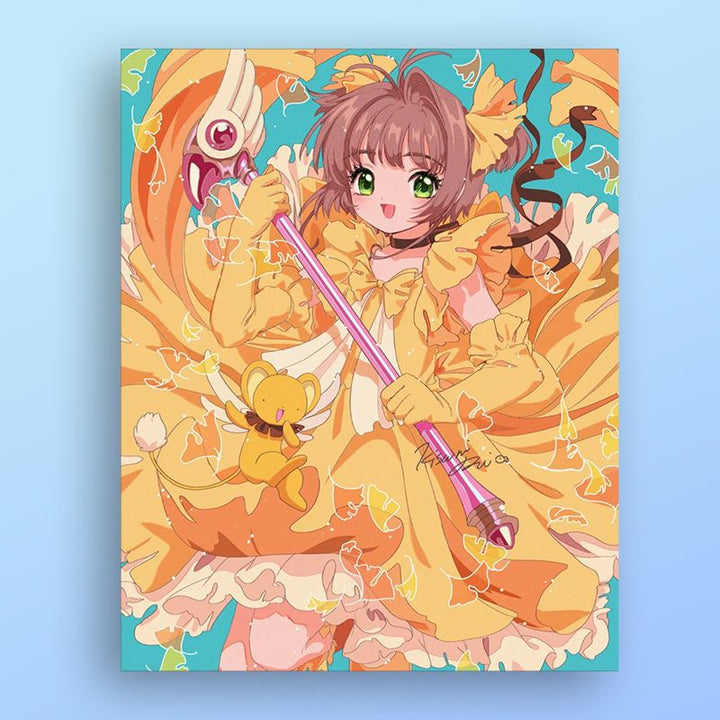 Anime-Inspired Illustration Art Print Kalsten