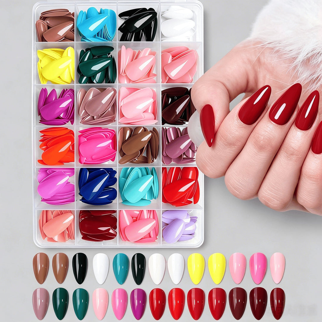 Premium Soft Gel Press-On Nail Tips Collection Kalsten