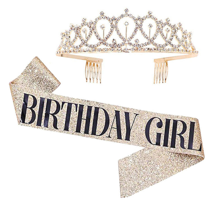 Women's Birthday Crown and Band Kalsten