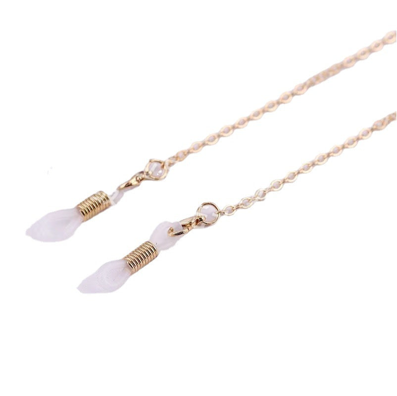 Elegant Layered Pearl and Chain Necklace Kalsten