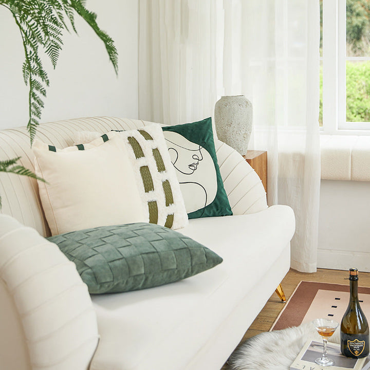 Women Decorative Pillowcase with modern minimalism and unique art design Kalsten