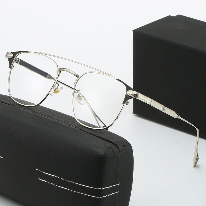 Women's fashion half-frame glasses Kalsten
