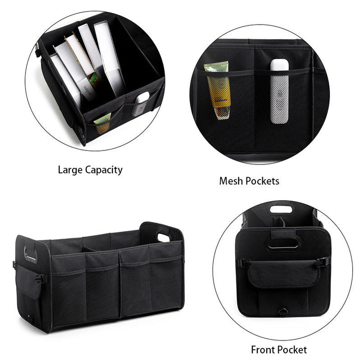 Organizer storage basket with side compartments Kalsten