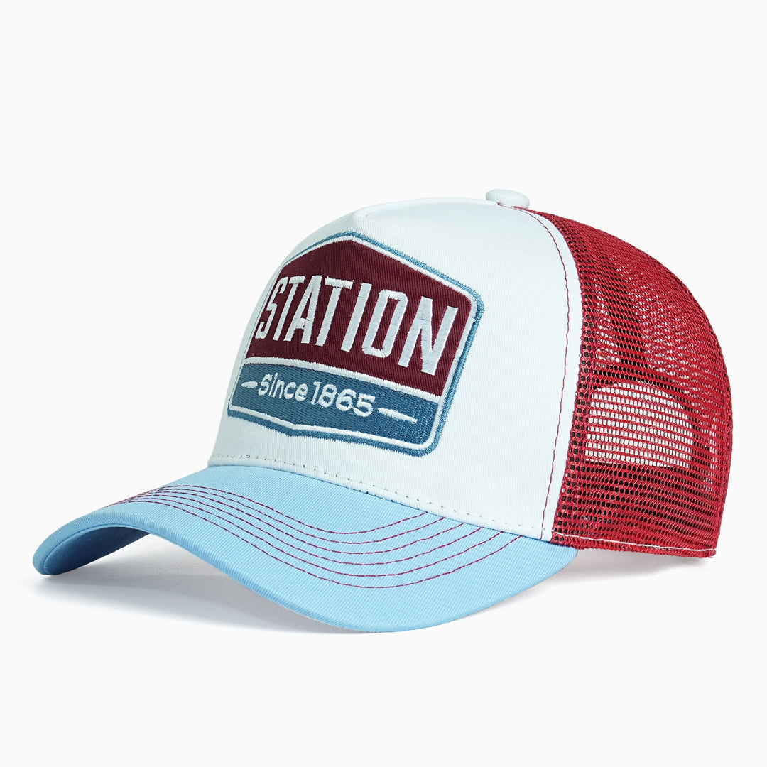 Women Breathable Trucker Cap with Vintage Design Kalsten